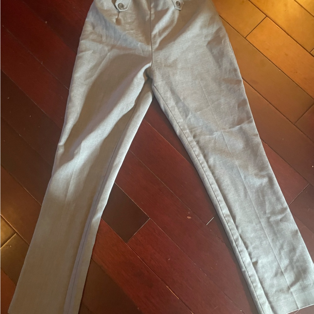 Women's retro grey pants